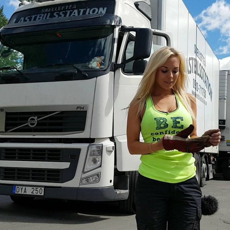 Анжелика дальнобойщица