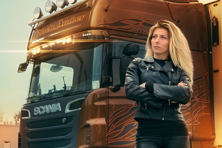 Анжелика Ларсон дальнобойщик