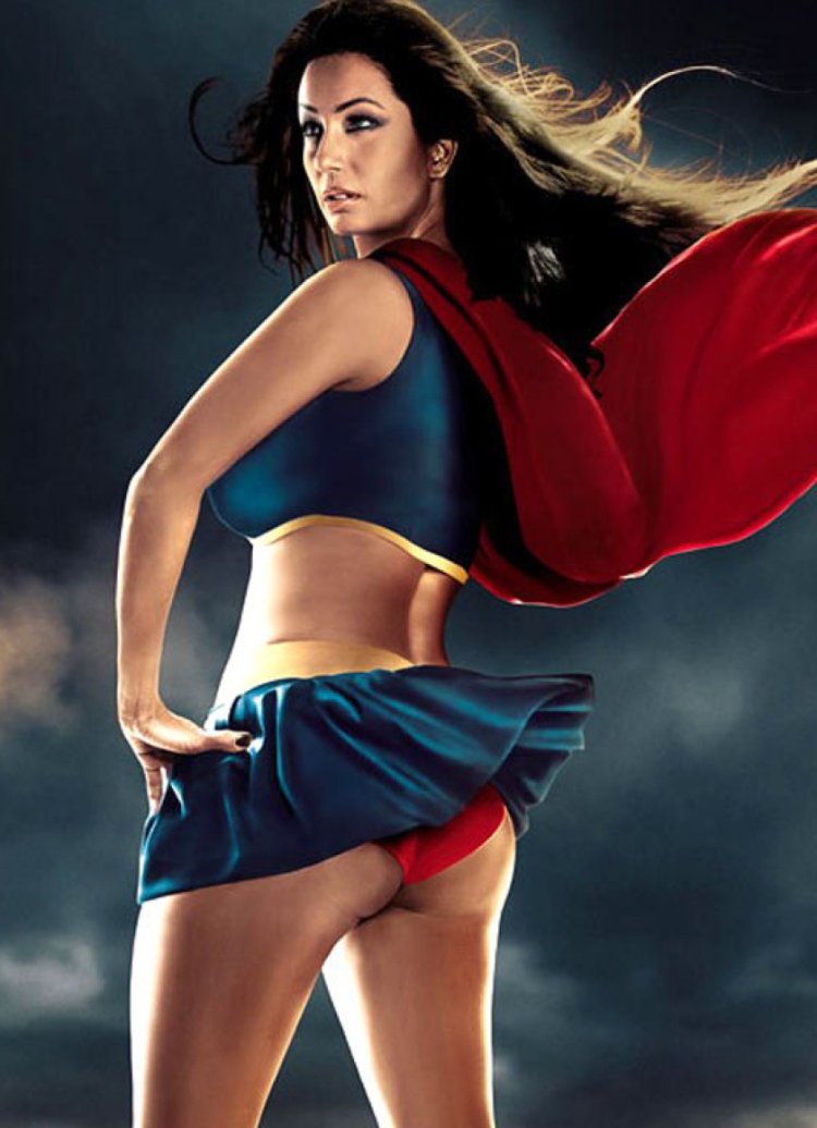 Меган Фокс Супермен