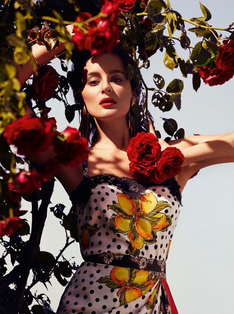 Съемка в стиле Дольче Габбана