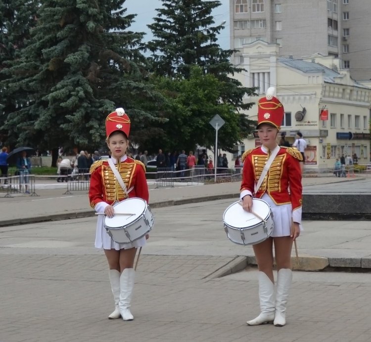 Барабанщицы Сергиев Посад