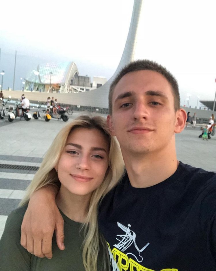 Михаил Литвин и Алина