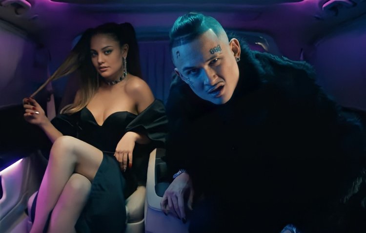 Дилара в клипе моргенштерна