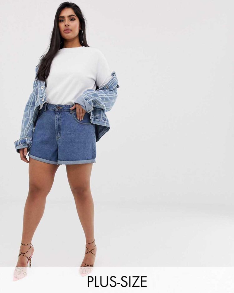 Шорты плюс сайз 2022