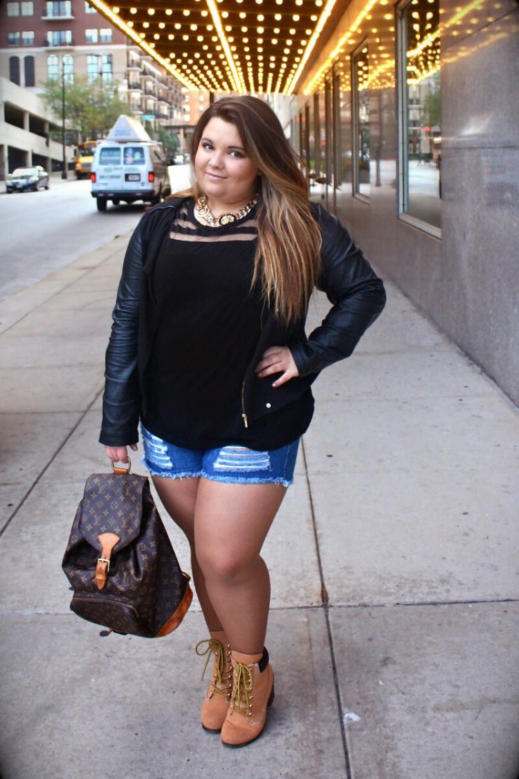 Шорты на полных девушек