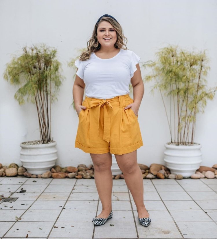 Шорты для полных женщин