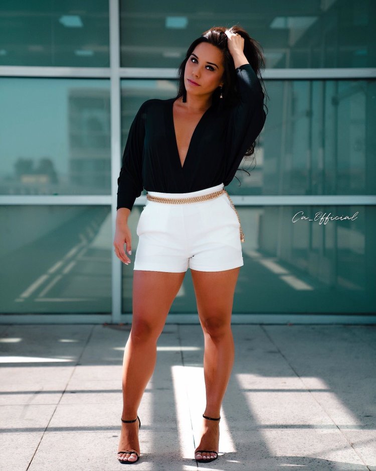 Классические шорты плюс сайз