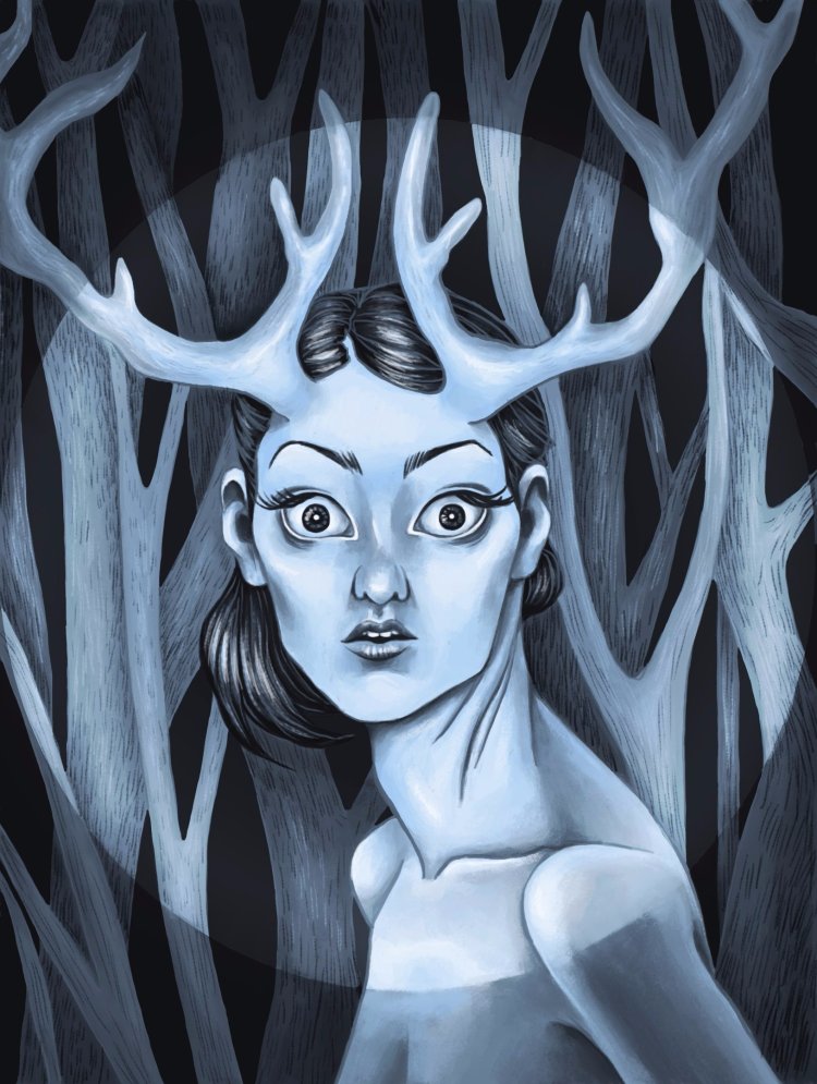 Девушки с оленьвыми глазами