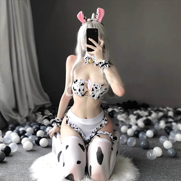 Эротический костюм коровы