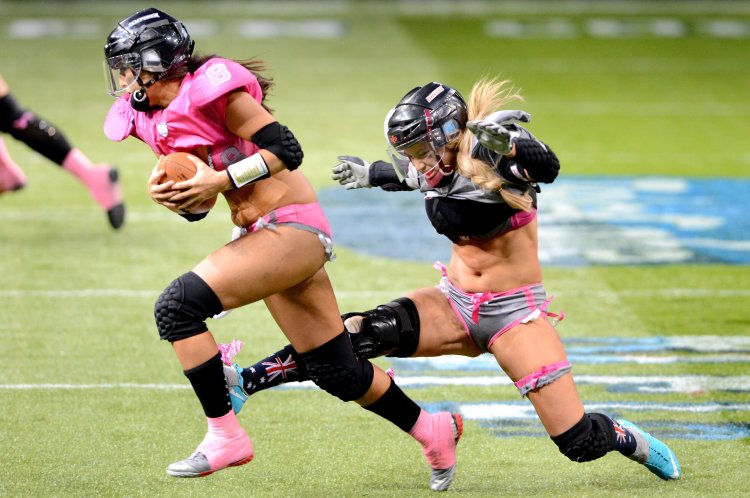 LFL американский женский футбол