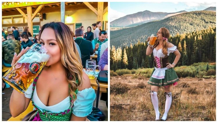 Октоберфест 2020 в Германии девушки