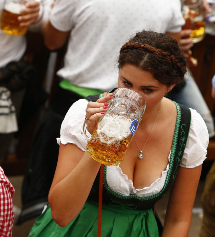 Пивной фестиваль в Германии Октоберфест