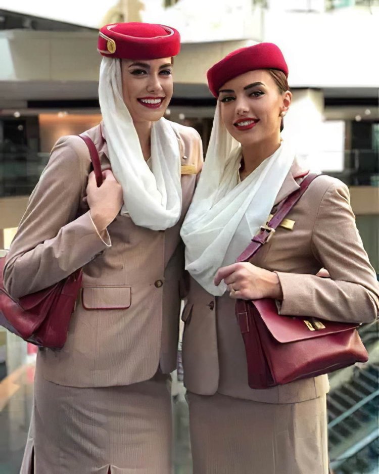 Форма стюардесс Эмирейтс