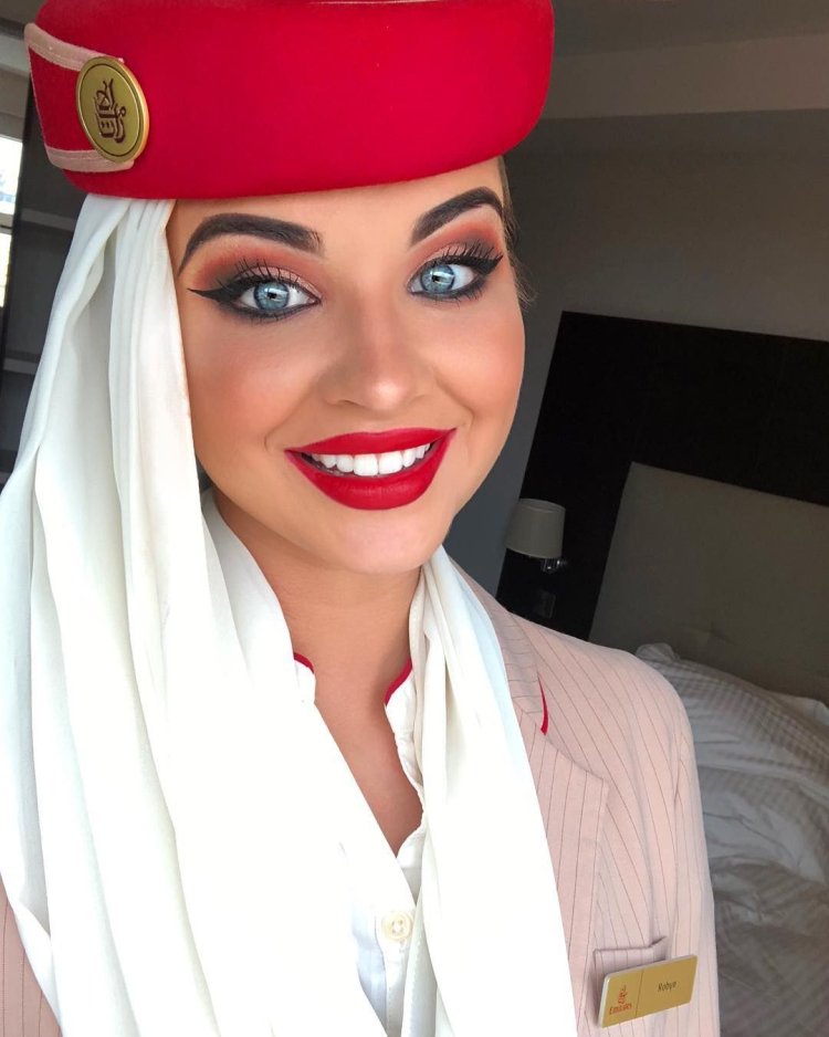 Макияж стюардессы Эмирейтс