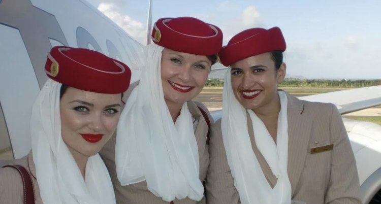 Анна Шутова, стюардесса Emirates