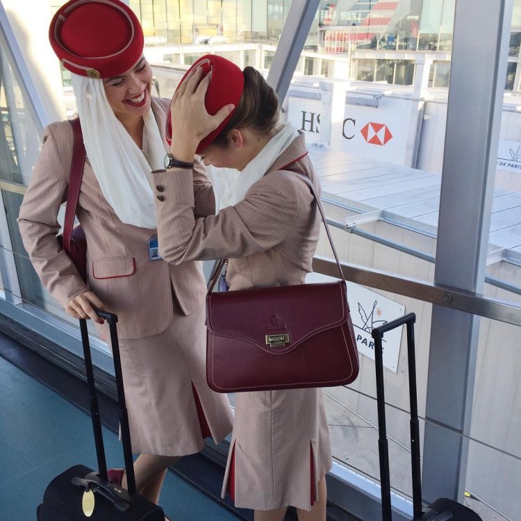 Сумка стюардессы Эмирейтс