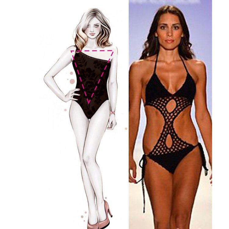 Синди Кроуфорд фигура перевернутый треугольник