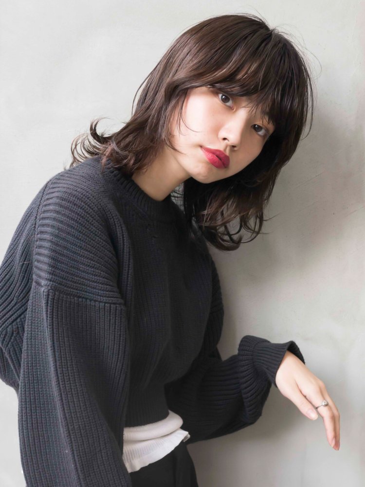 Wolf Cut Mullet женская