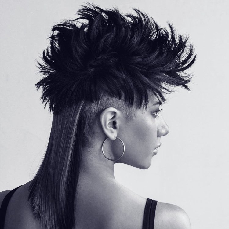 Карамбейби маллет стрижка маллет