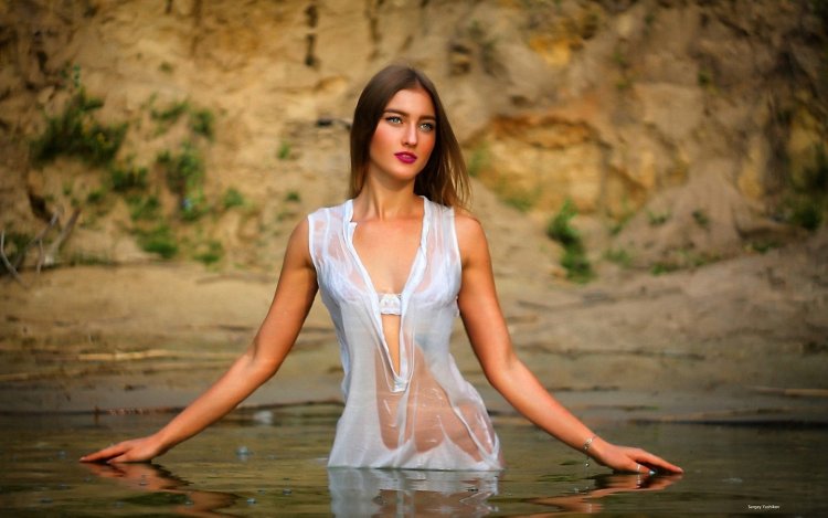 Мокрое платье