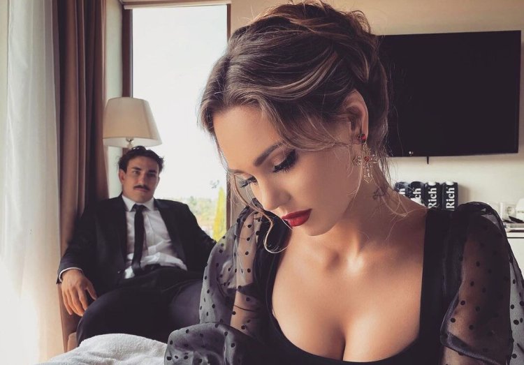 Ведущая матч ТВ Ромашкина