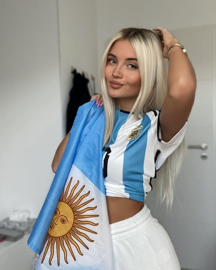 Болельщицы сборной аргентины