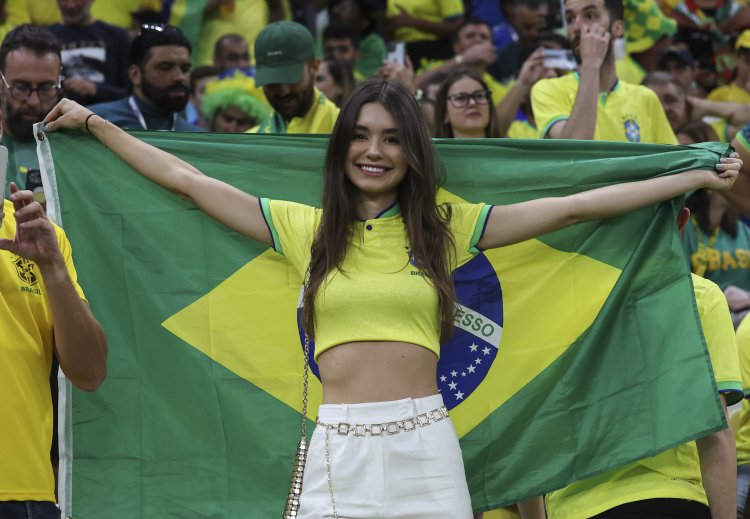 Болельщица бразилии 2002