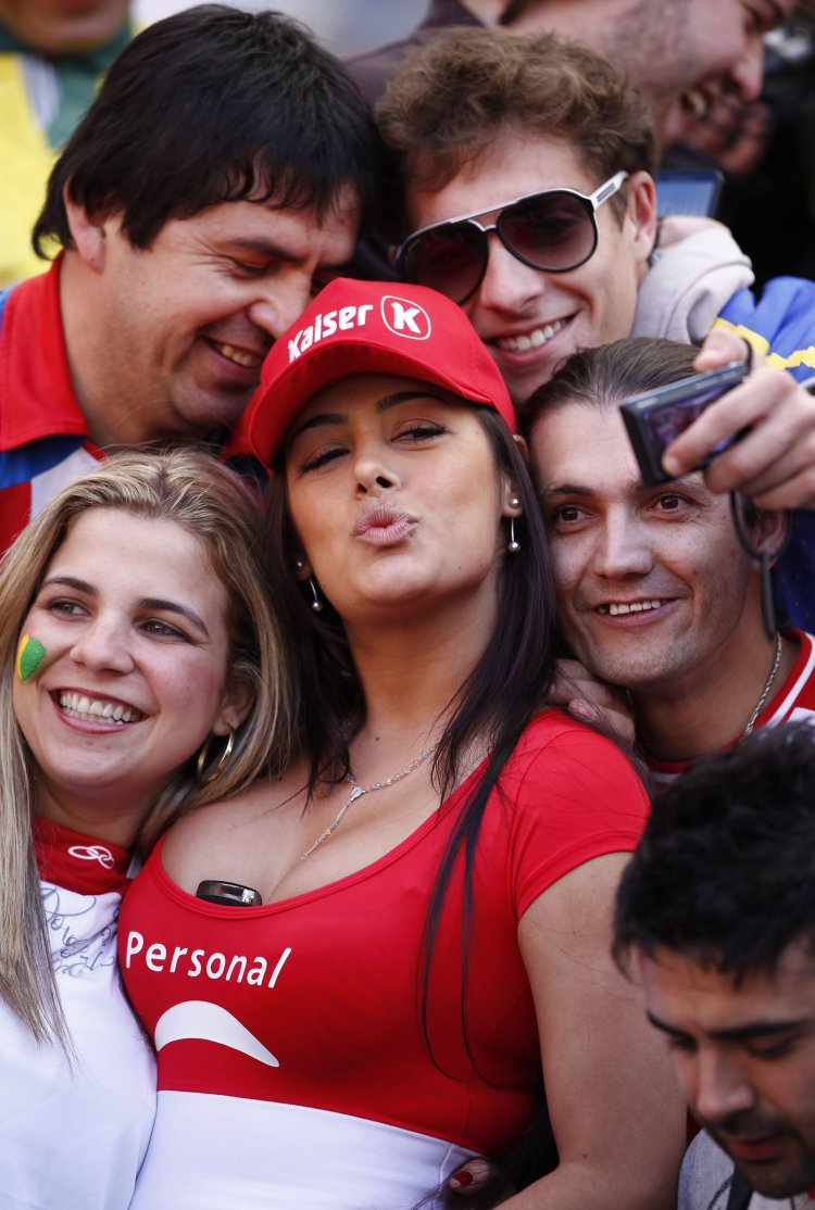 Болельщица Бразилии Copa America