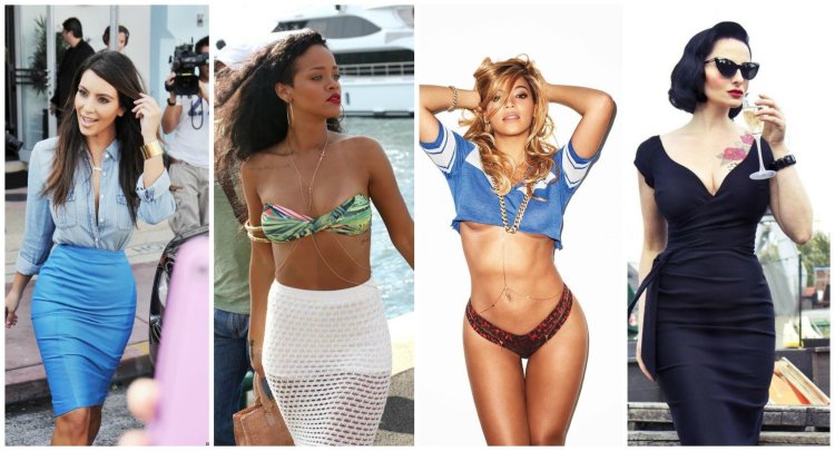 Звезды с фигурой песочные часы