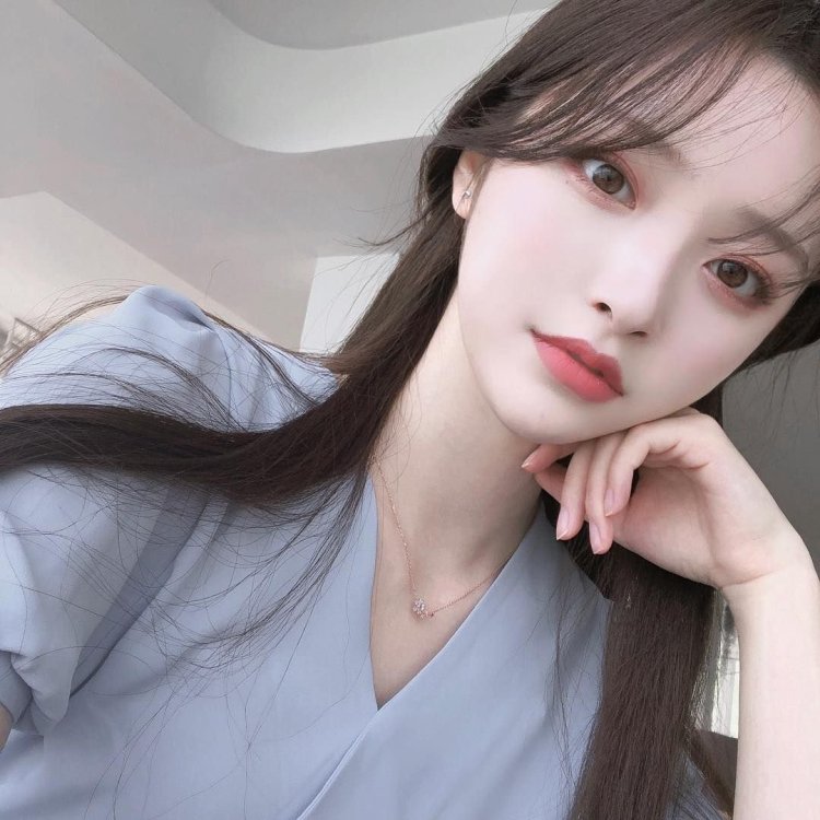 Бледная кожа кореянки