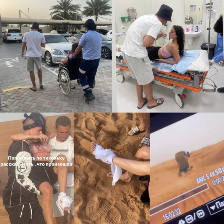 Девушка Михаила Литвина Адель