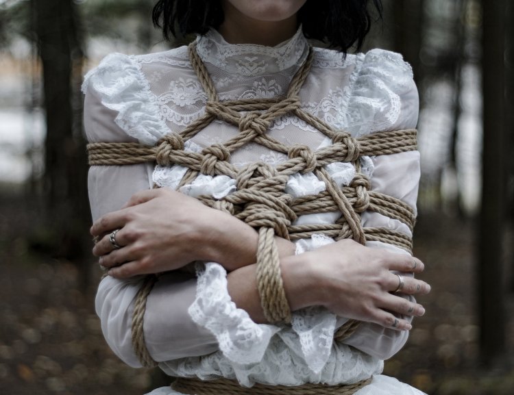 Шибари кинбаку