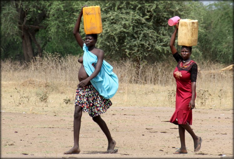 Девушки племени динка