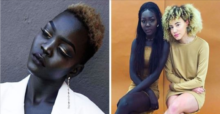 Ньяким Гатвеч с сестрой