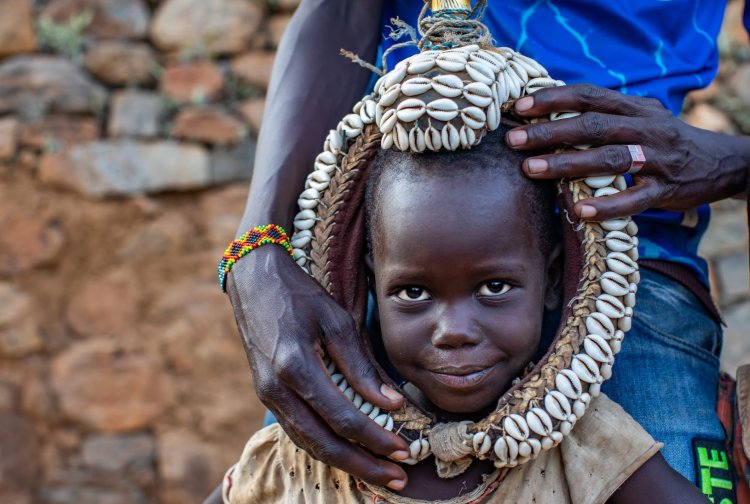 Племя химба в африке