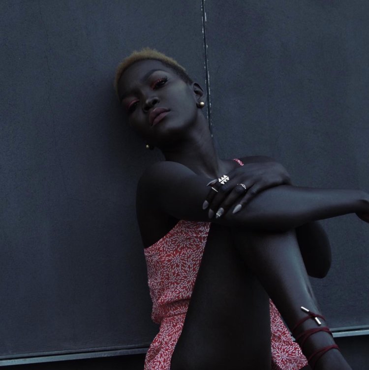 Модель из Южного Судана Nyakim Gatwech,