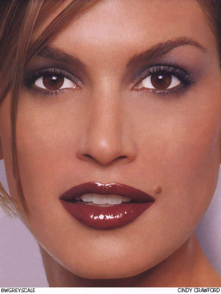 Синди кроуфорд родинка