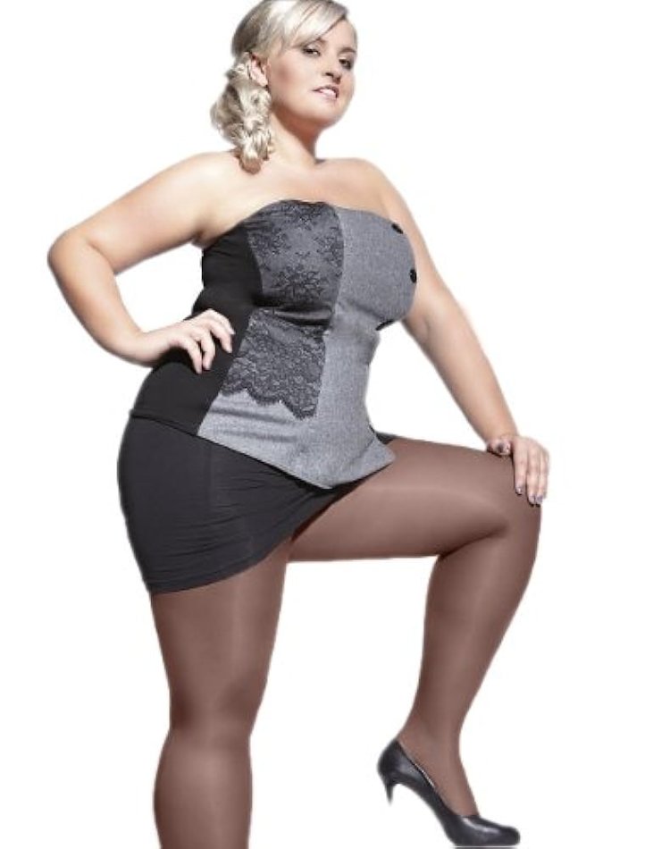 Полные женщины в колготках