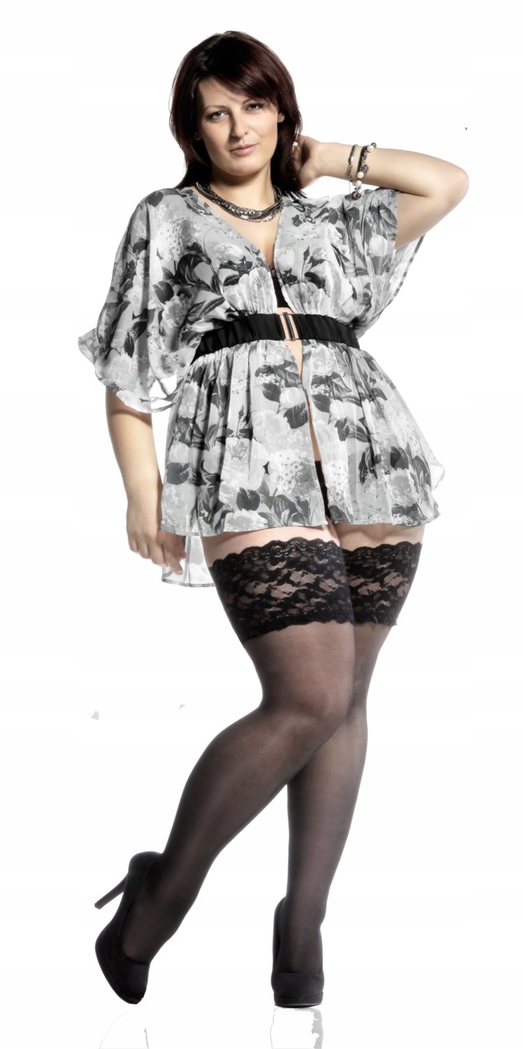 Чулки женские для полных