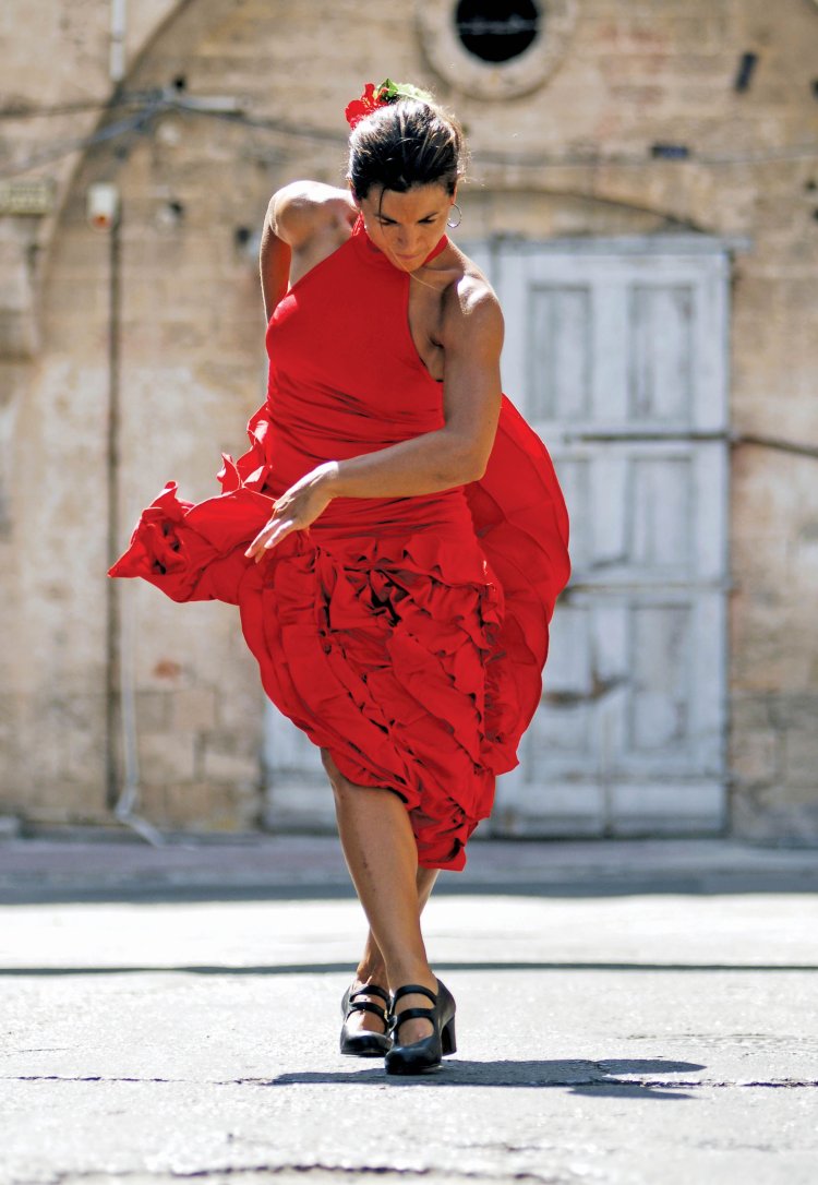 Фламенко на улице