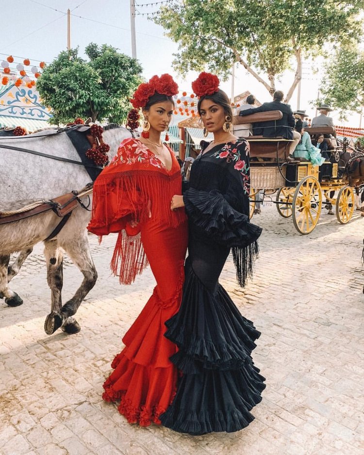 Испанцы Андалусия Национальная одежда