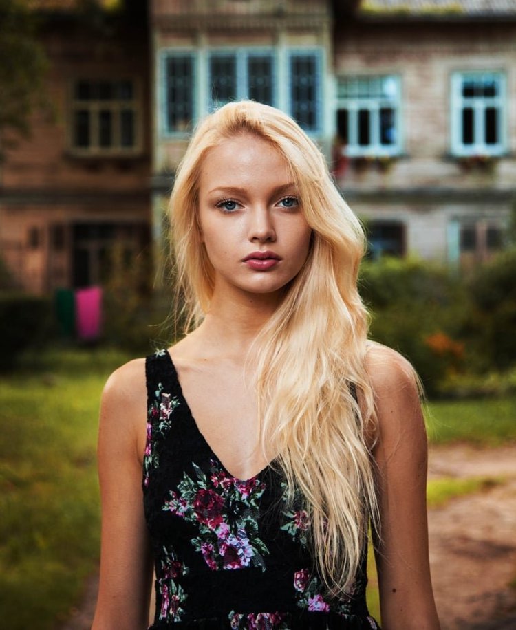 Латвийка внешность