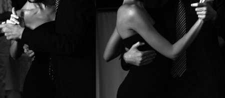 Мужчина и женщина черно белое