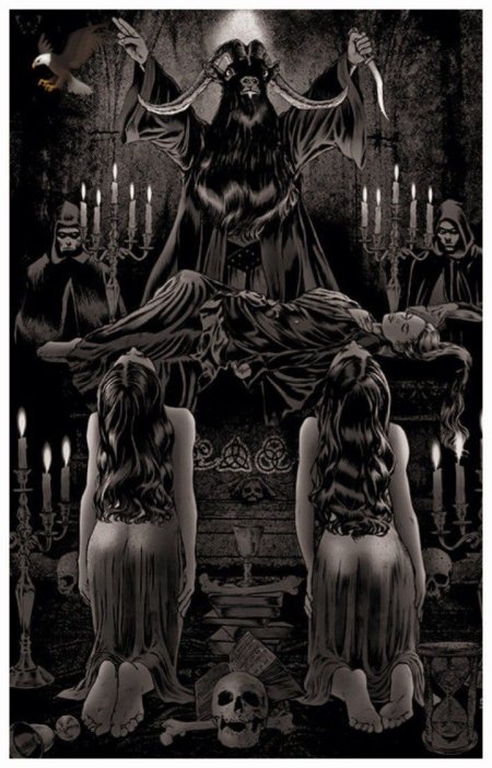 Сатанинская ведьма Occultist