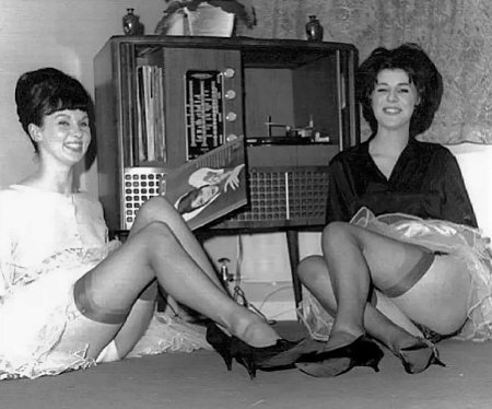 Чулки 80-х годов