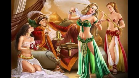 Гарем Султан и 2 наложницы