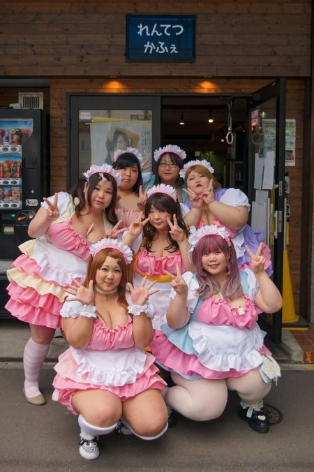 Толстушки Японии