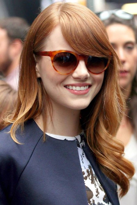 Эмма Стоун волосы