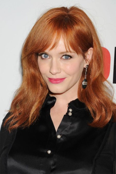 Кристина Хендрикс цвет волос