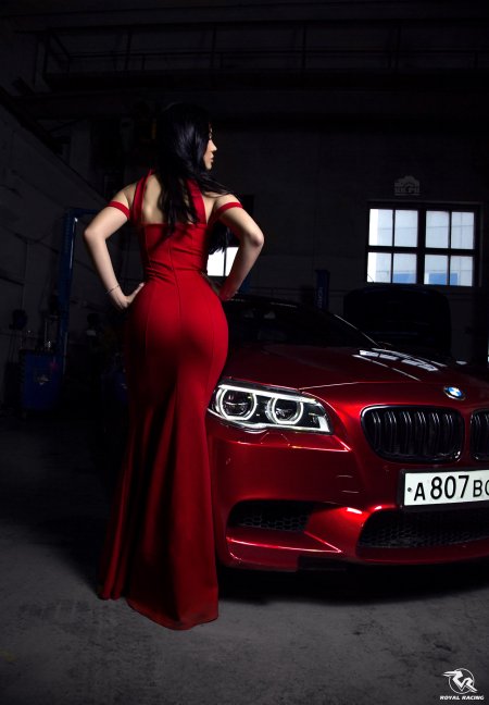 БМВ х4 красный фламенко